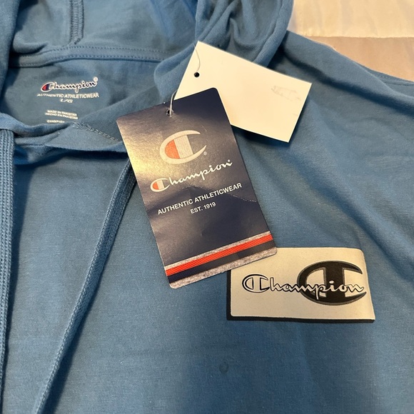 Champion Men's Blue sweatshirt  size L  NWT - Picture 4 of 6